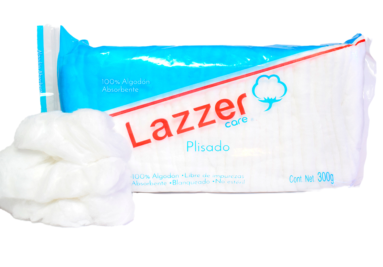 Lazzer Care Algodón Plisado