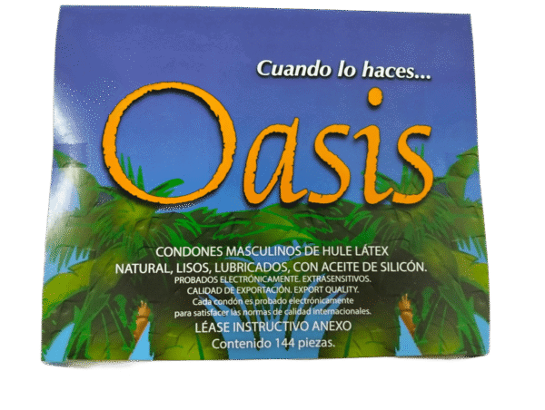 PRESERVATIVOS OASIS CAJA C/144